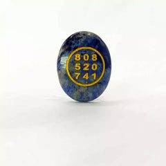 Sodalite Zibu Symbol Coin