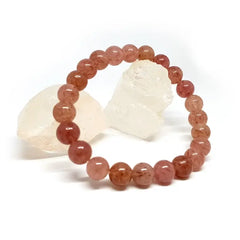 Strawberry Quartz Bracelet
