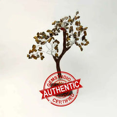 Tiger Eye Gemstone Tree