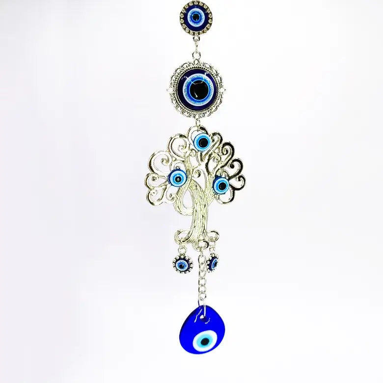 Tree Evil Eye Hanging for Good Luck