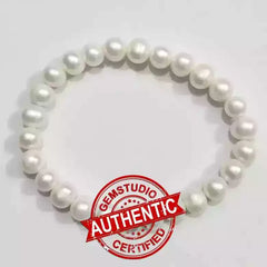 White Pearls Bracelet