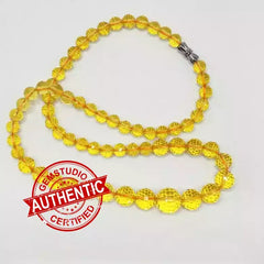 Yellow Citrine Mala