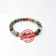 African Bloodstone Bracelet