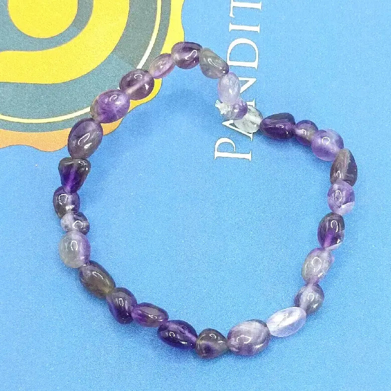 Amethyst Tumble Bracelet