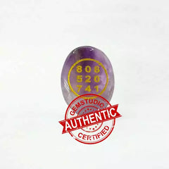 Amethyst Zibu Symbol Coin
