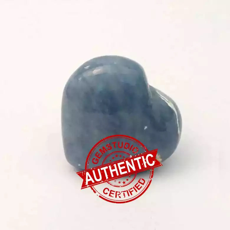 Angelite Healing Crystal Heart Stone