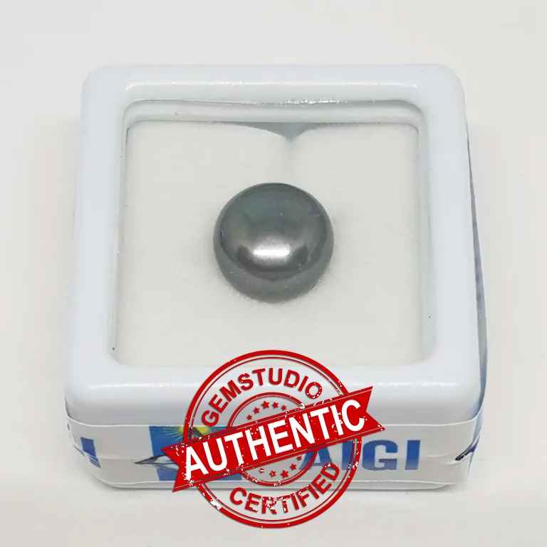 Black Pearl Gemstone - 3.50 Carat