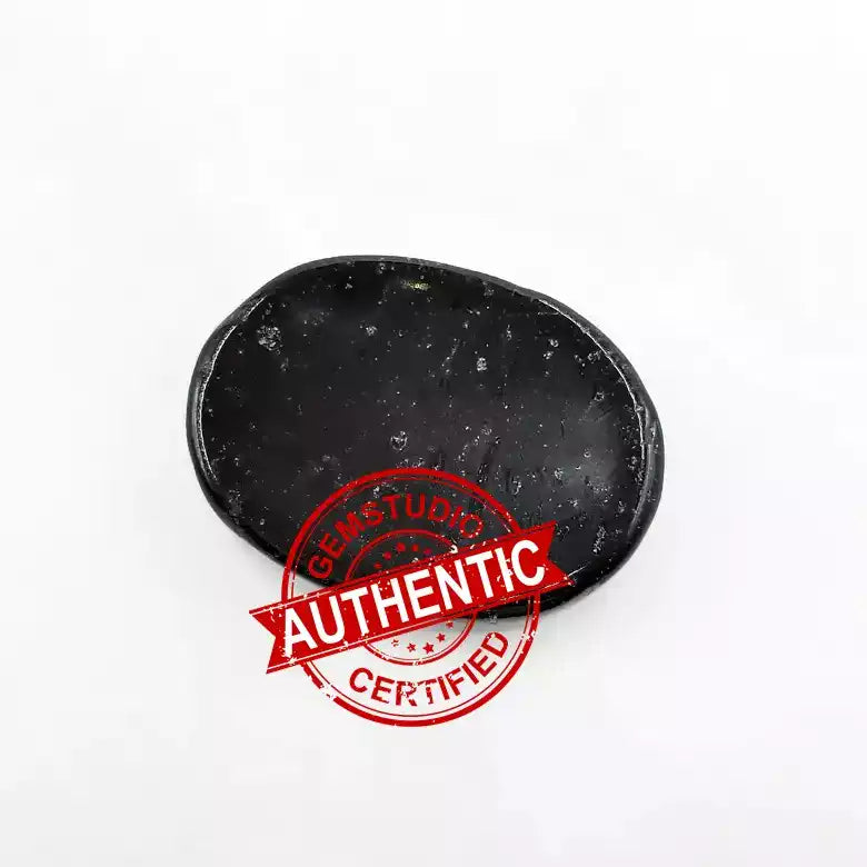 Black Tourmaline Worry Stone