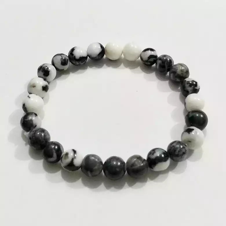 Black White Jasper Bracelet
