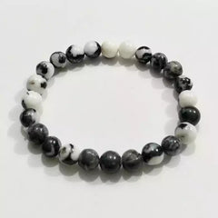 Black White Jasper Bracelet