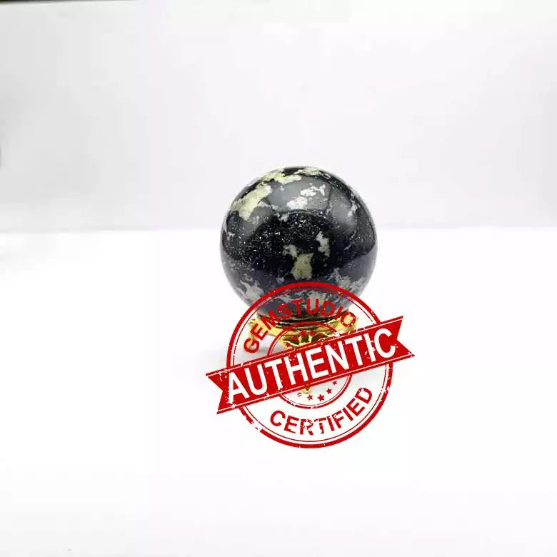 Black White Tourmaline Crystal Ball