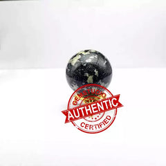 Black White Tourmaline Crystal Ball