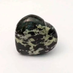 Black White Tourmaline Healing Crystal Heart Stone