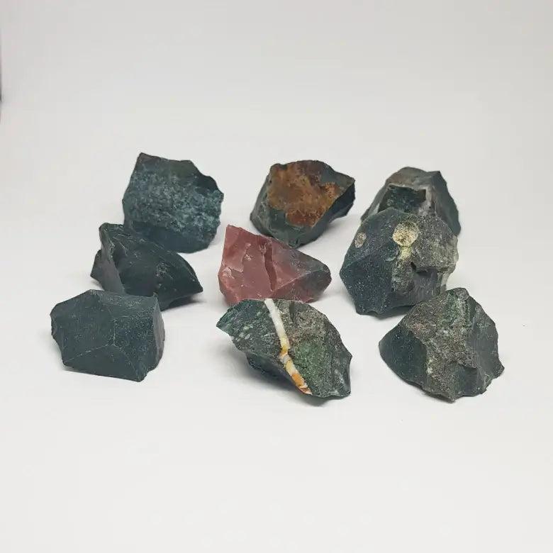 Blood Agate Natural Rough Raw Stones