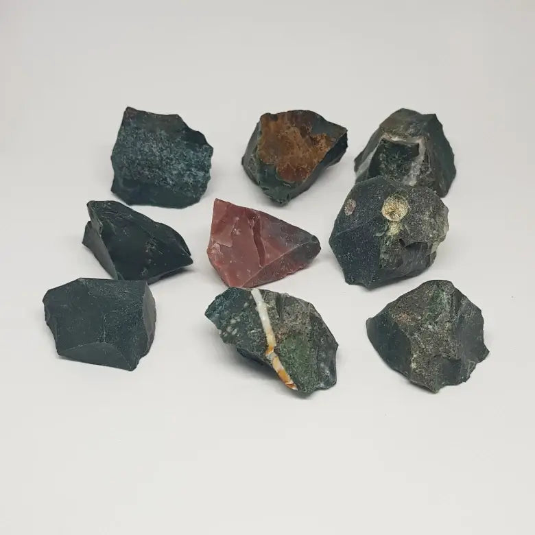 Blood Agate Natural Rough Raw Stones