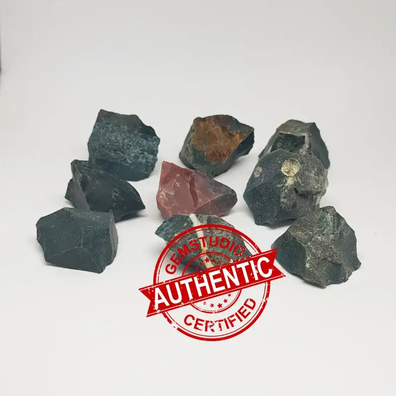 Blood Agate Natural Rough Raw Stones