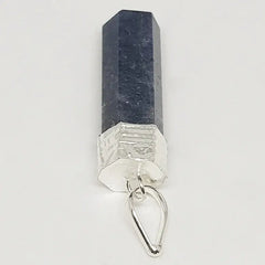 Blue Aventurine Cap Pencil Pendant