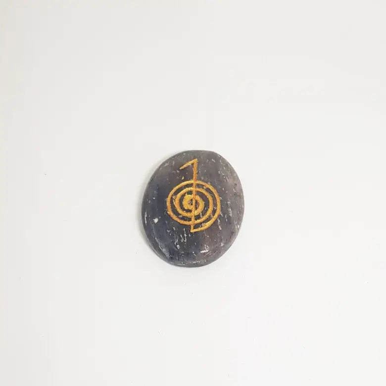 Blue Aventurine Reiki Symbol Healing Stones Set