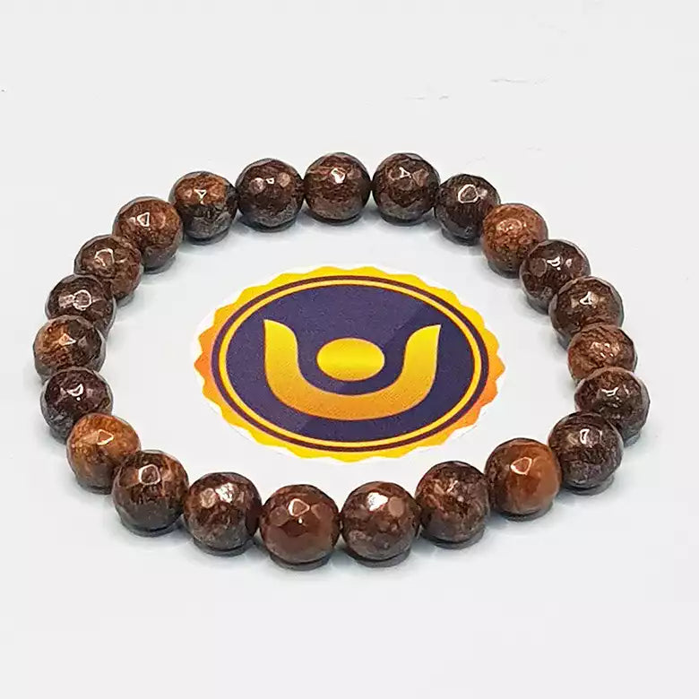 Bronzite Diamond Cut Bracelet
