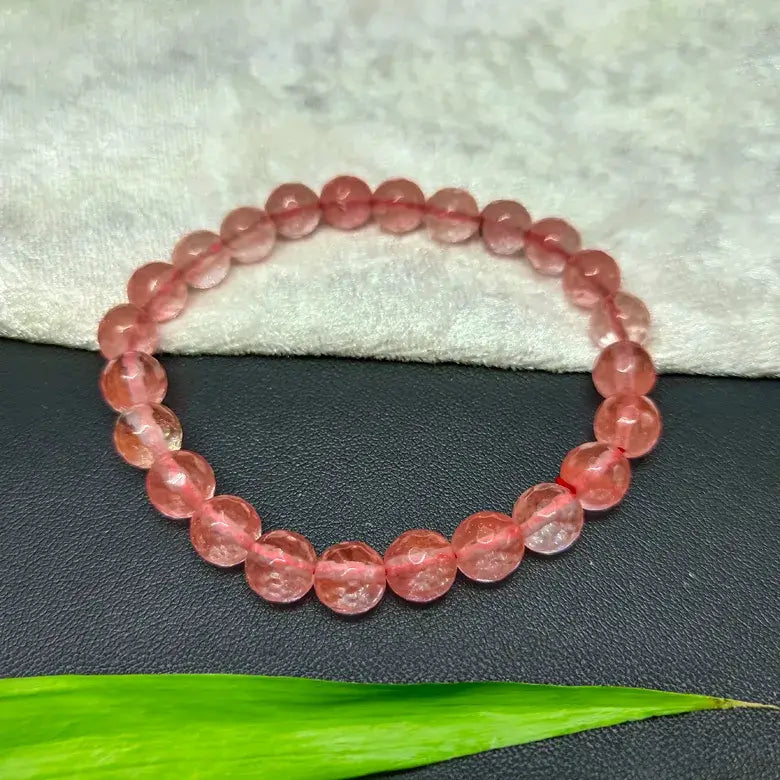 Cherry Quartz Bracelet