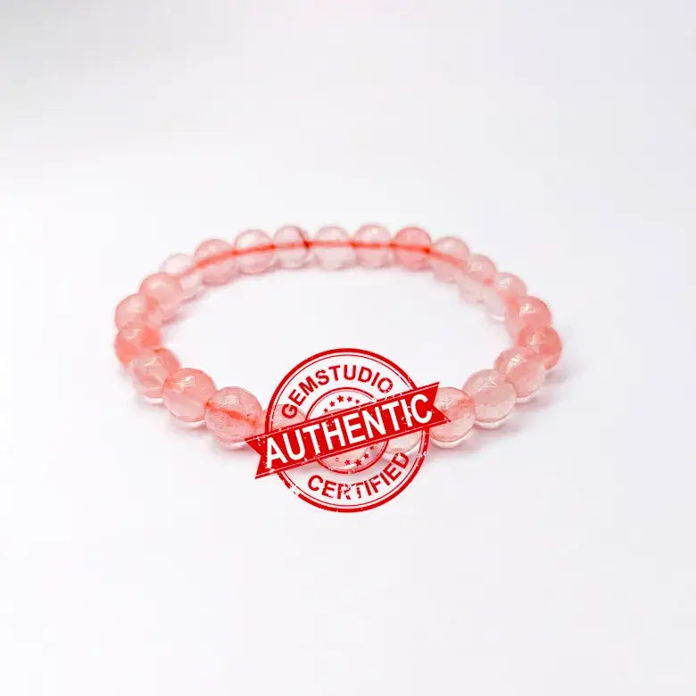 Cherry Quartz Bracelet