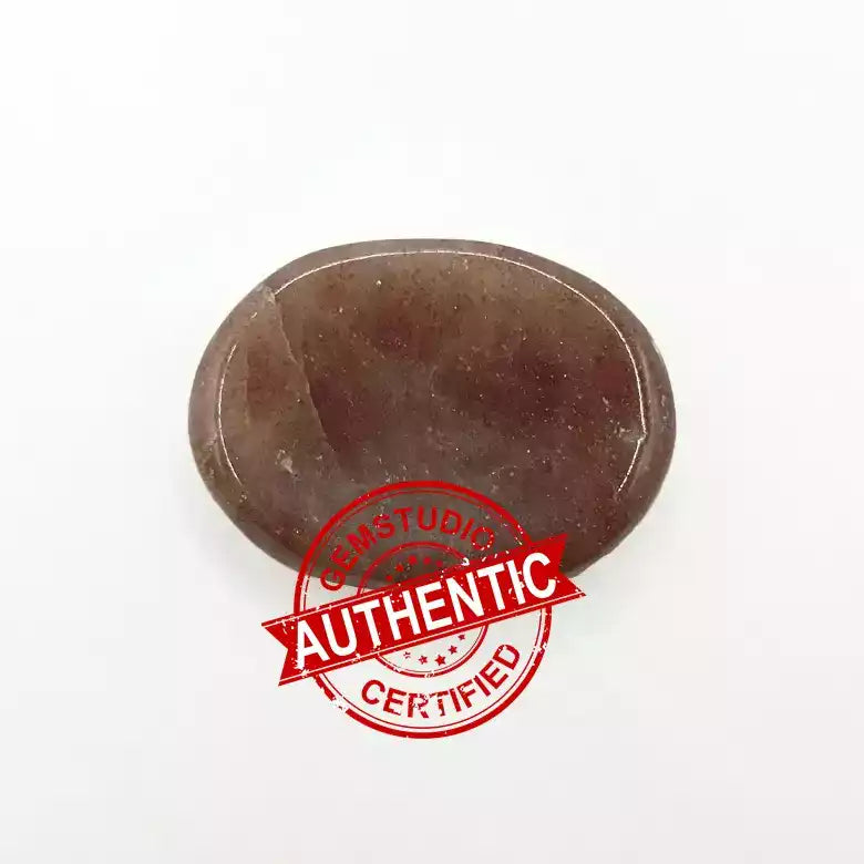 Cherry Quartz Worry Stone