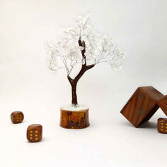 Clear Quartz Gemstone Tree