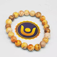 Crazy Lace Agate Bracelet