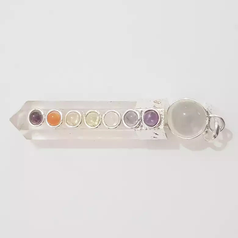 Crystal 7 Chakra Pendant