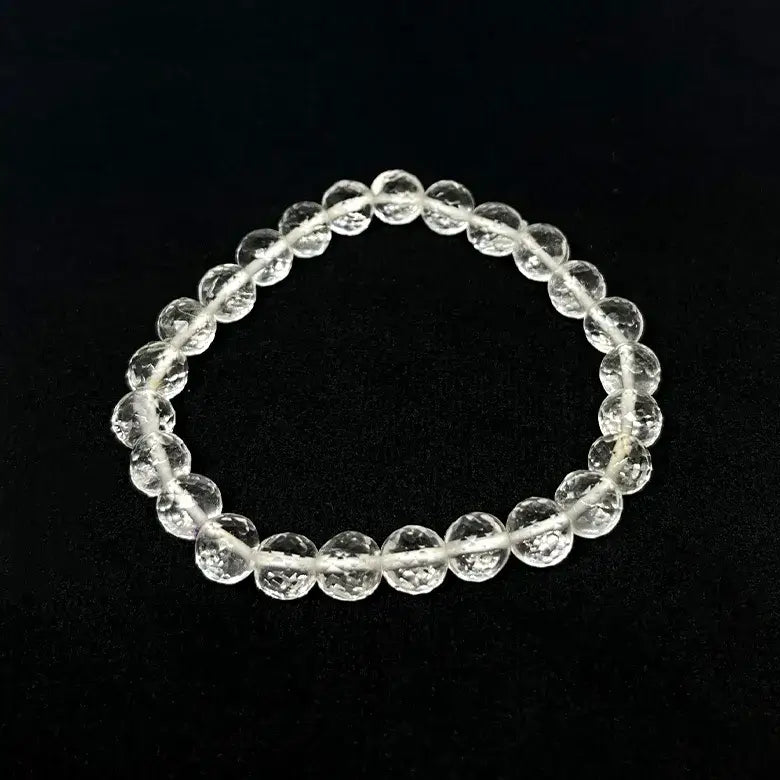 Crystal / Sphatik – Diamond Cut Bracelet