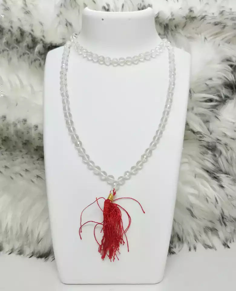 Crystal / Sphatik – Diamond Cut Mala