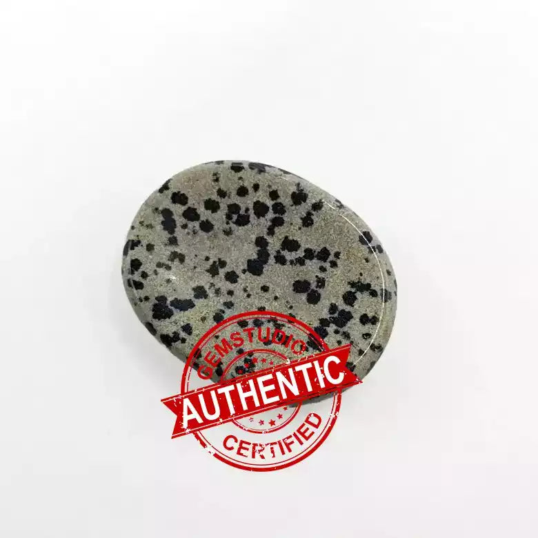 Dalmatian Jasper Worry Stone