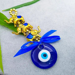 Elephant Evil Eye Hanging for Good Luck