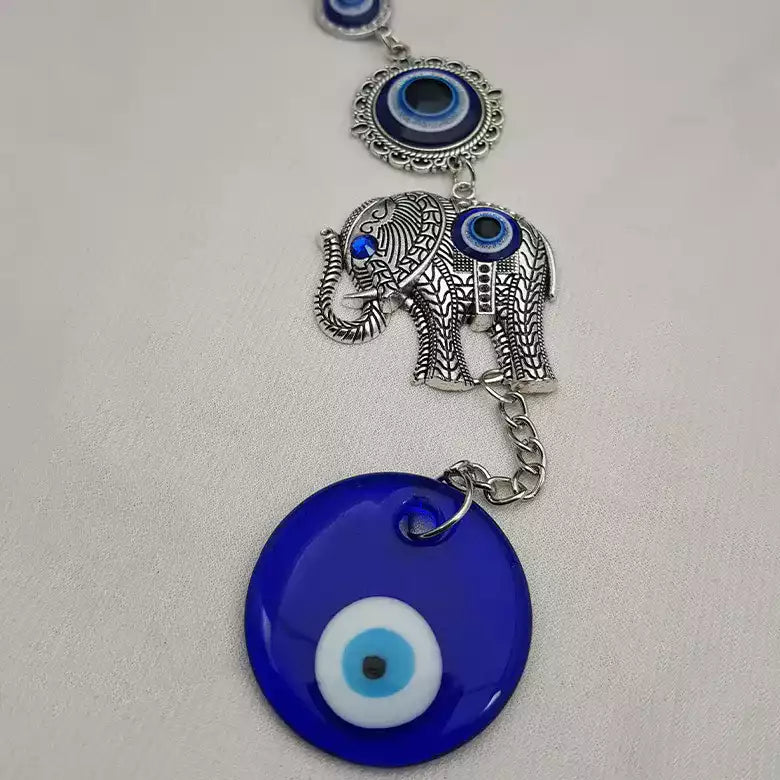 Elephant Evil Eye Hanging for Positive Energy
