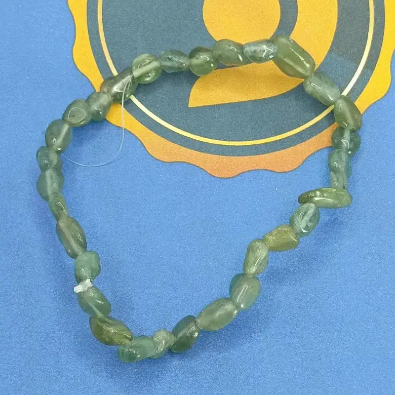 Green Apatite Tumble Bracelet