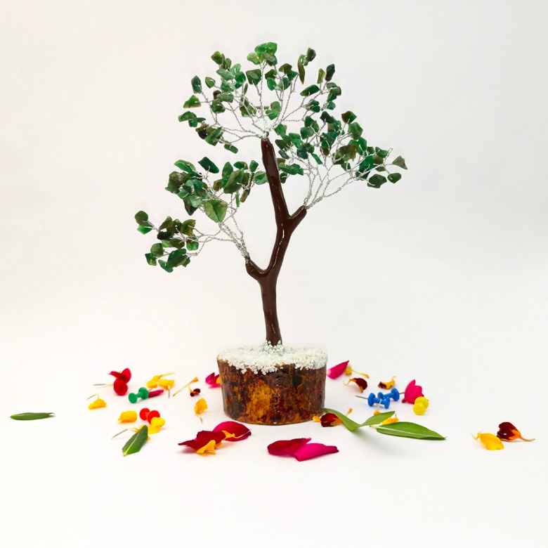 Green Aventurine Gemstone Tree