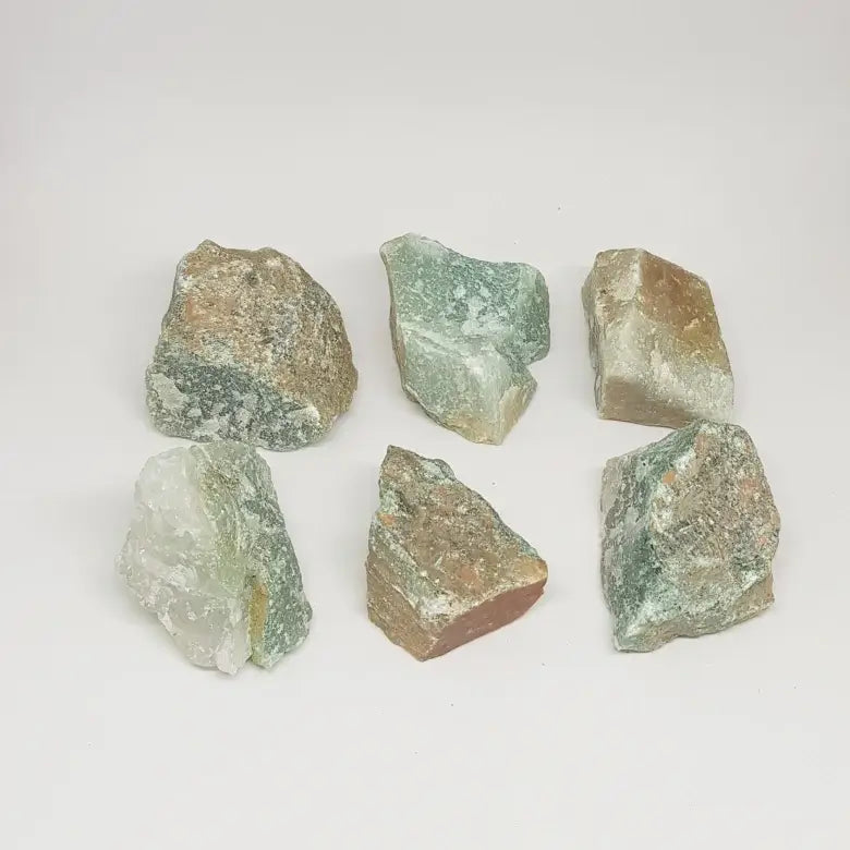 Green Aventurine Natural Rough Raw Stones