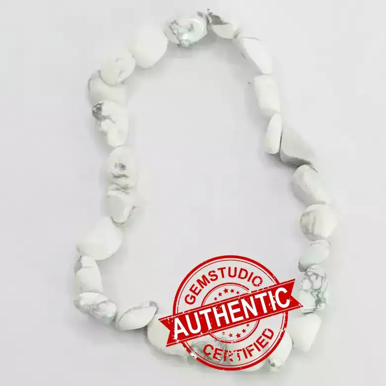 Howlite Tumble Bracelet