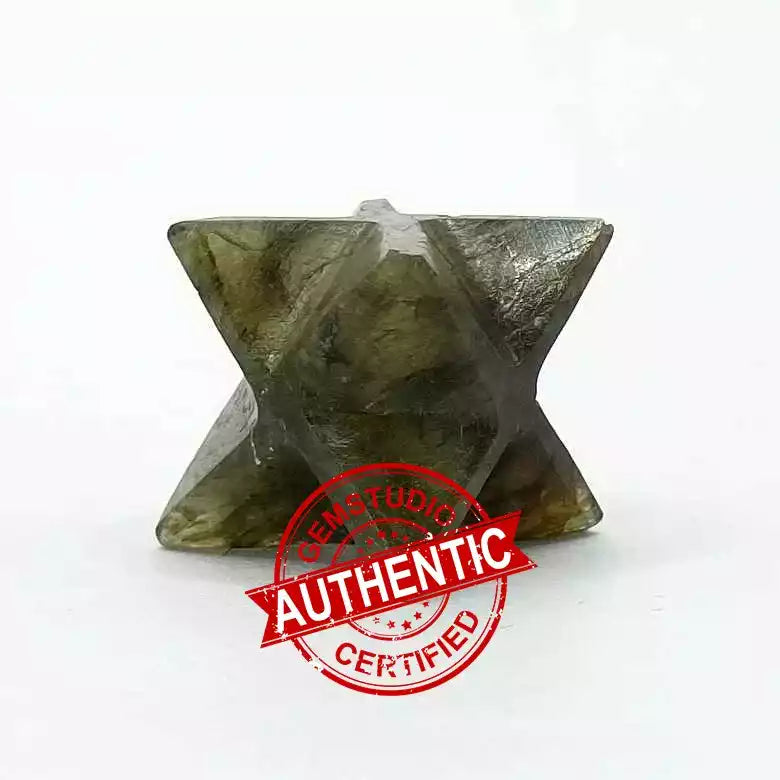 Labradorite Merkaba Star