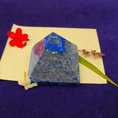 Lapis Lazuli Crystal Pyramid