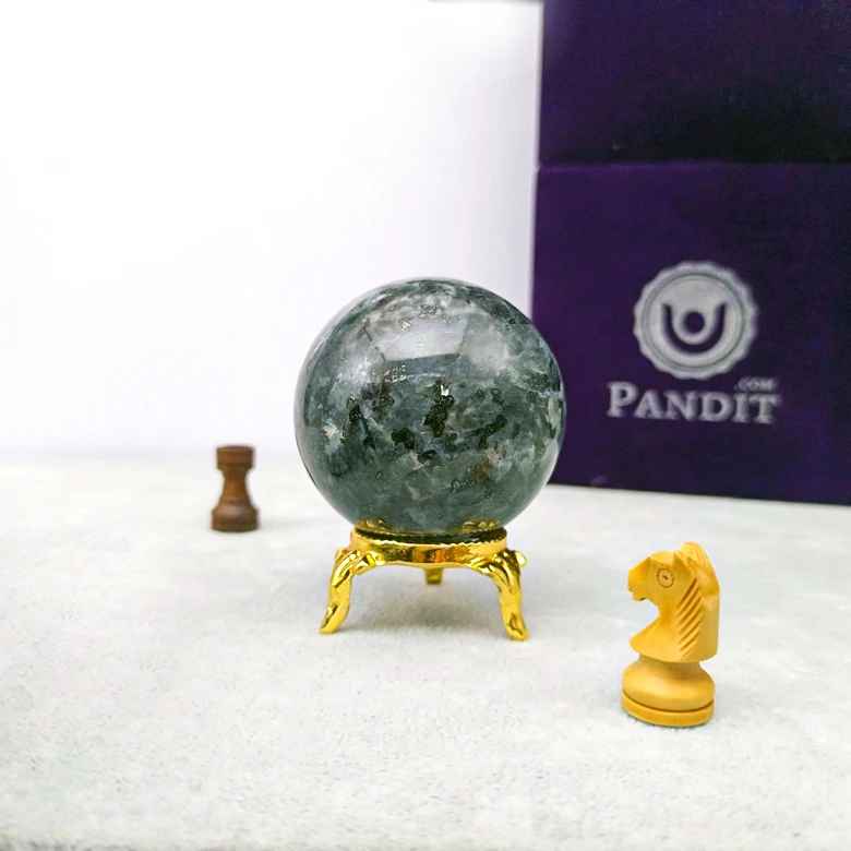 Larvikite Crystal Ball