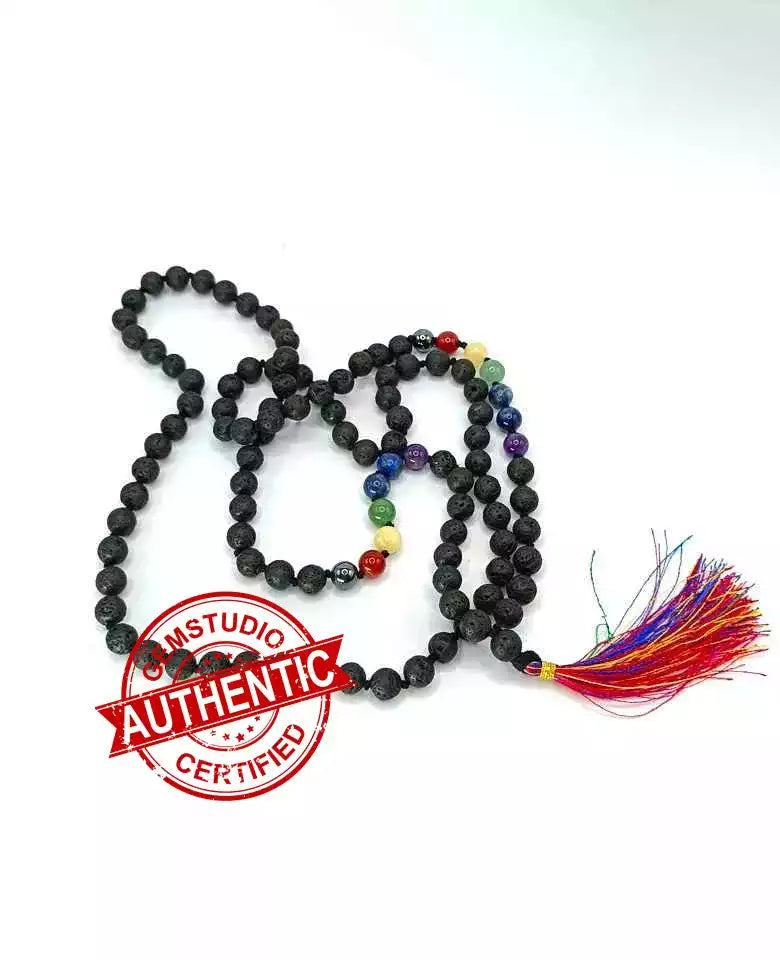 Lava 7 Chakra Mala