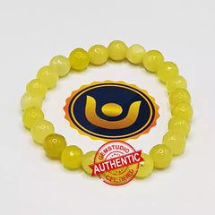Lemon Jade Diamond Cut Bracelet