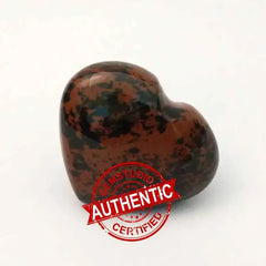 Mahogany Obsidian Healing Crystal Heart Stone