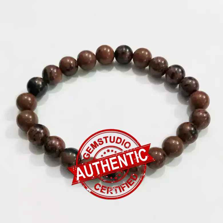 Mahogany Obsidian Bracelet