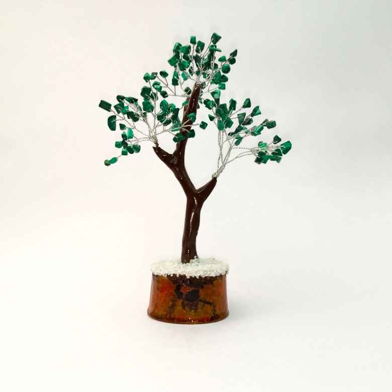 Malachite Gemstone Tree