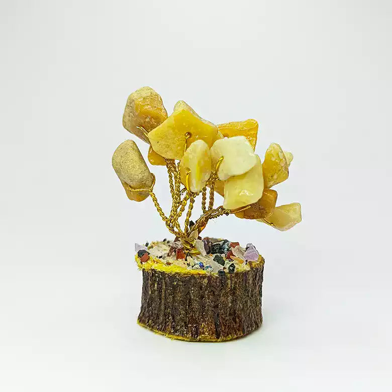 Mini Gemstone Trees Set