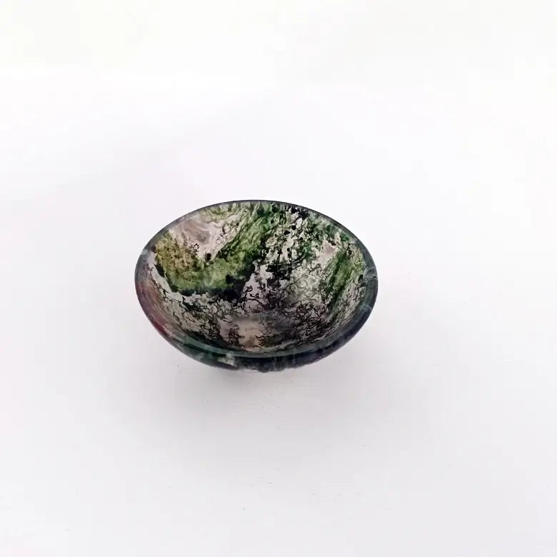 Moss Agate Bowl