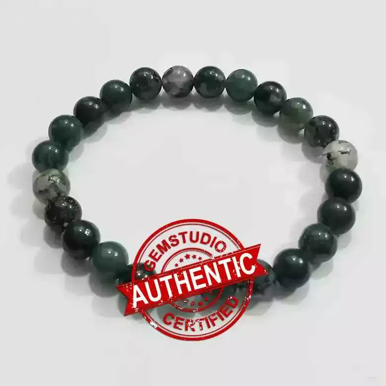 Moss Agate Bracelet