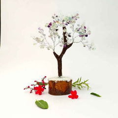 Multi Fluorite Gemstone Tree